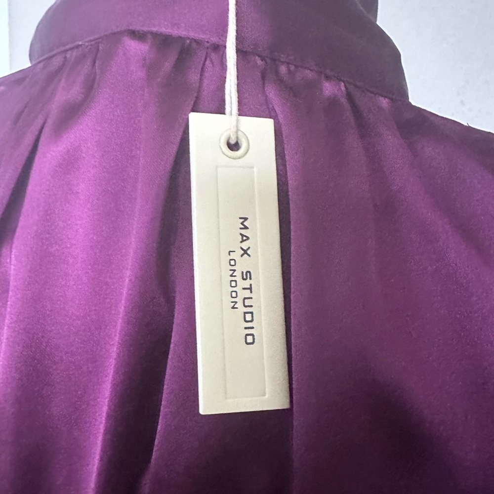 Max Studio satin dress - Picture 9 of 10